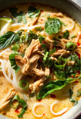 Easy Thai Chicken Curry Soup