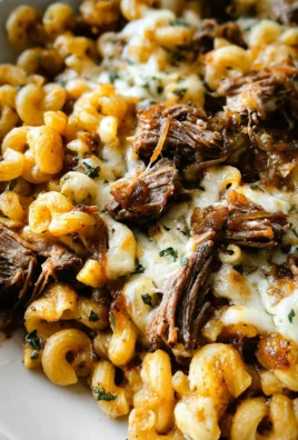 Hearty French Onion Pasta with Braised Beef & Caramelized Onions