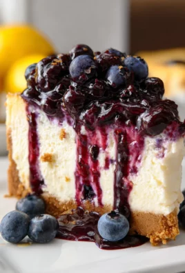 Lemon Blueberry Cheesecake