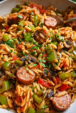One-Pan Orzo and Chicken Sausage Recipe