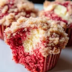 Red Velvet Cream Cheese Muffins