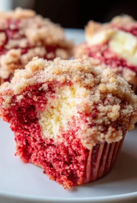 Red Velvet Cream Cheese Muffins