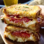 Roasted Garlic Grilled Cheese