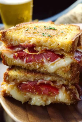 Roasted Garlic Grilled Cheese
