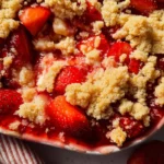 Strawberry Cheesecake Dump Cake
