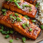 Air Fryer Teriyaki Glazed Salmon