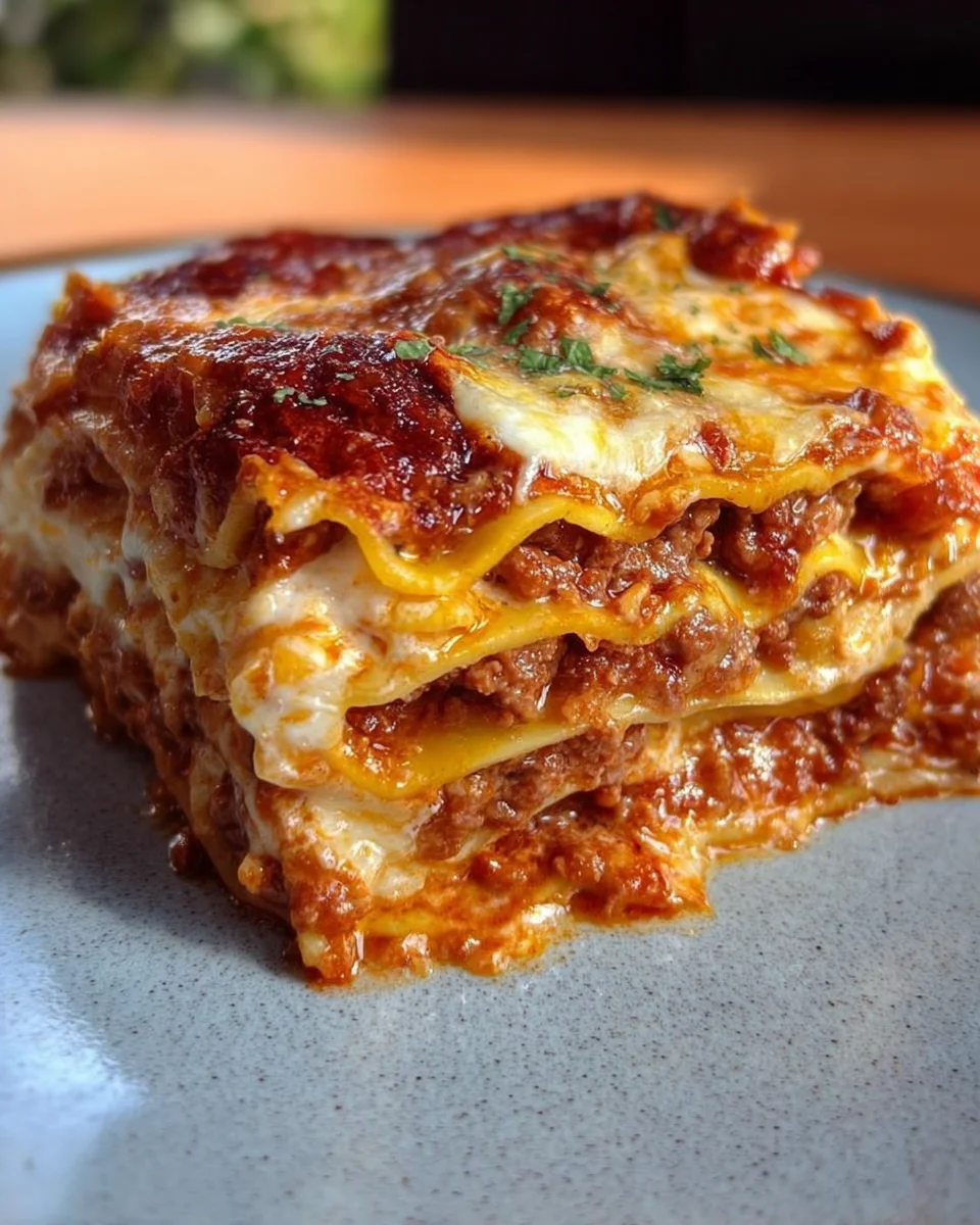 Beef Lasagna