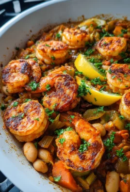 Cajun Shrimp and Beans