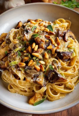 Caramelized Leek and Mushroom Gruyere Pasta