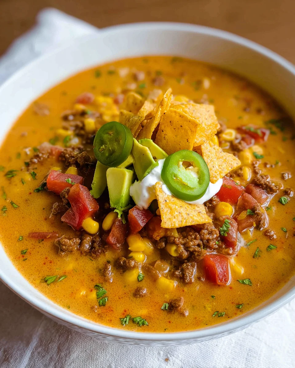 Creamy Taco Soup