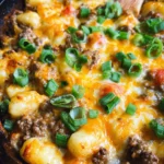 Easy Cheeseburger Gnocchi Skillet