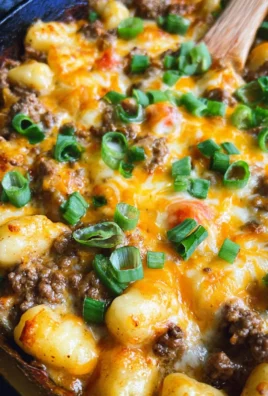 Easy Cheeseburger Gnocchi Skillet