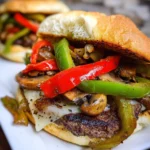 Grilled Philly Burgers
