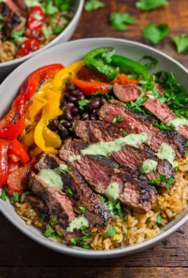 Grilled Steak Burrito Bowls