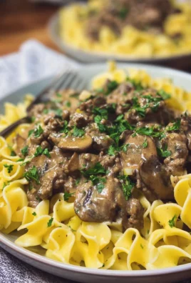 Ground Beef Stroganoff