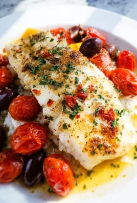 Lemon Butter Baked Cod