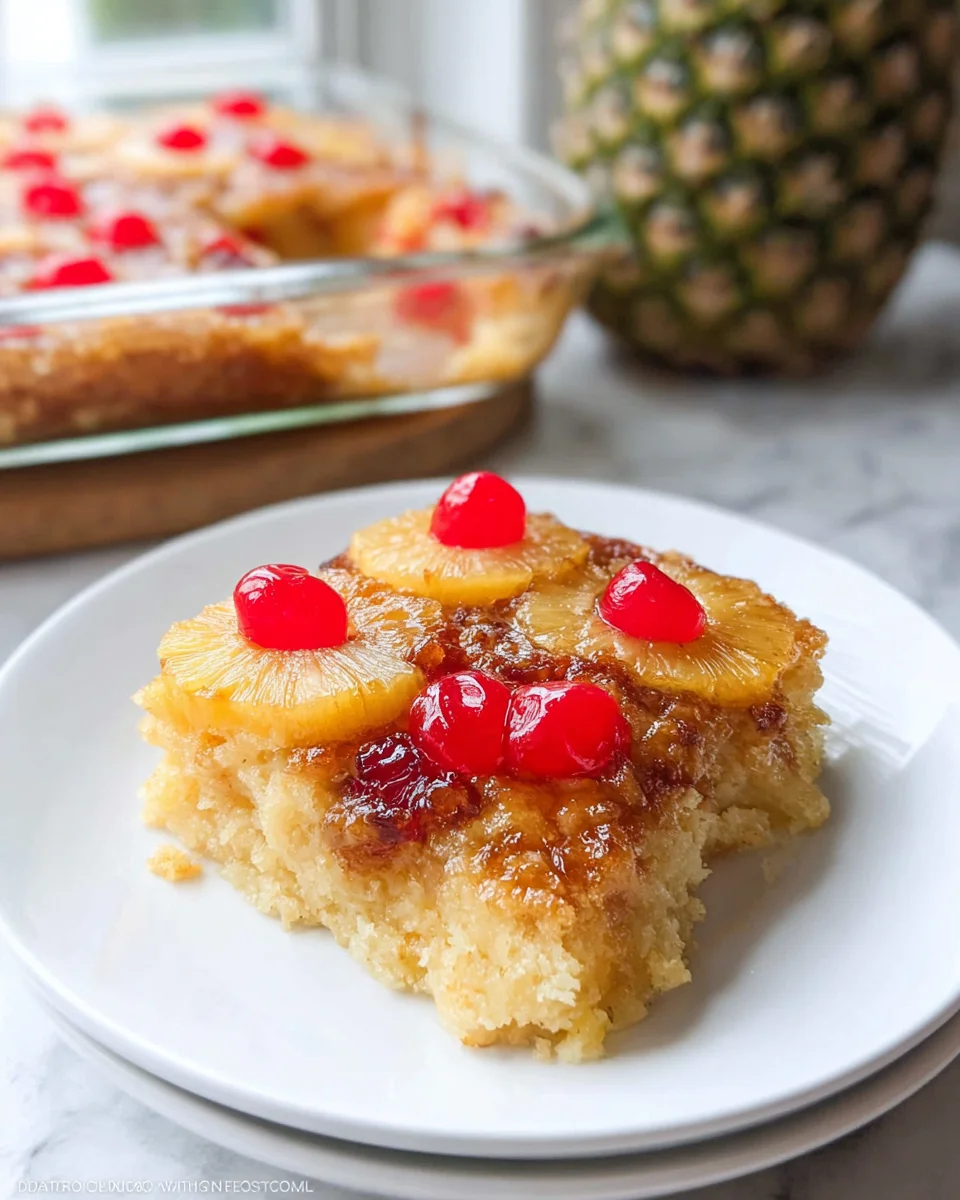 Pineapple Dump Cake