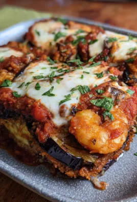 Seafood Eggplant Parmigiana