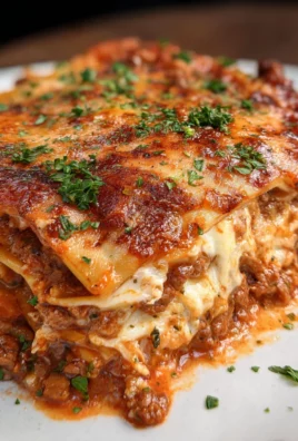 Ultimate Meat Lasagna