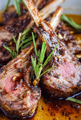 Balsamic Garlic Lamb Chops