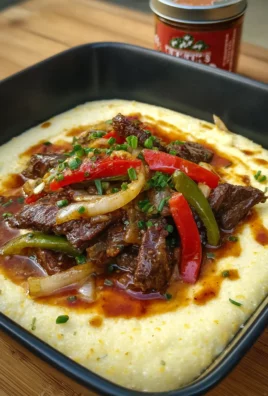 Cajun Beef and Grits
