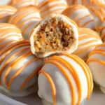 Carrot Cake Cheesecake Bites