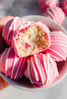 Cherry Chip Cheesecake Bites