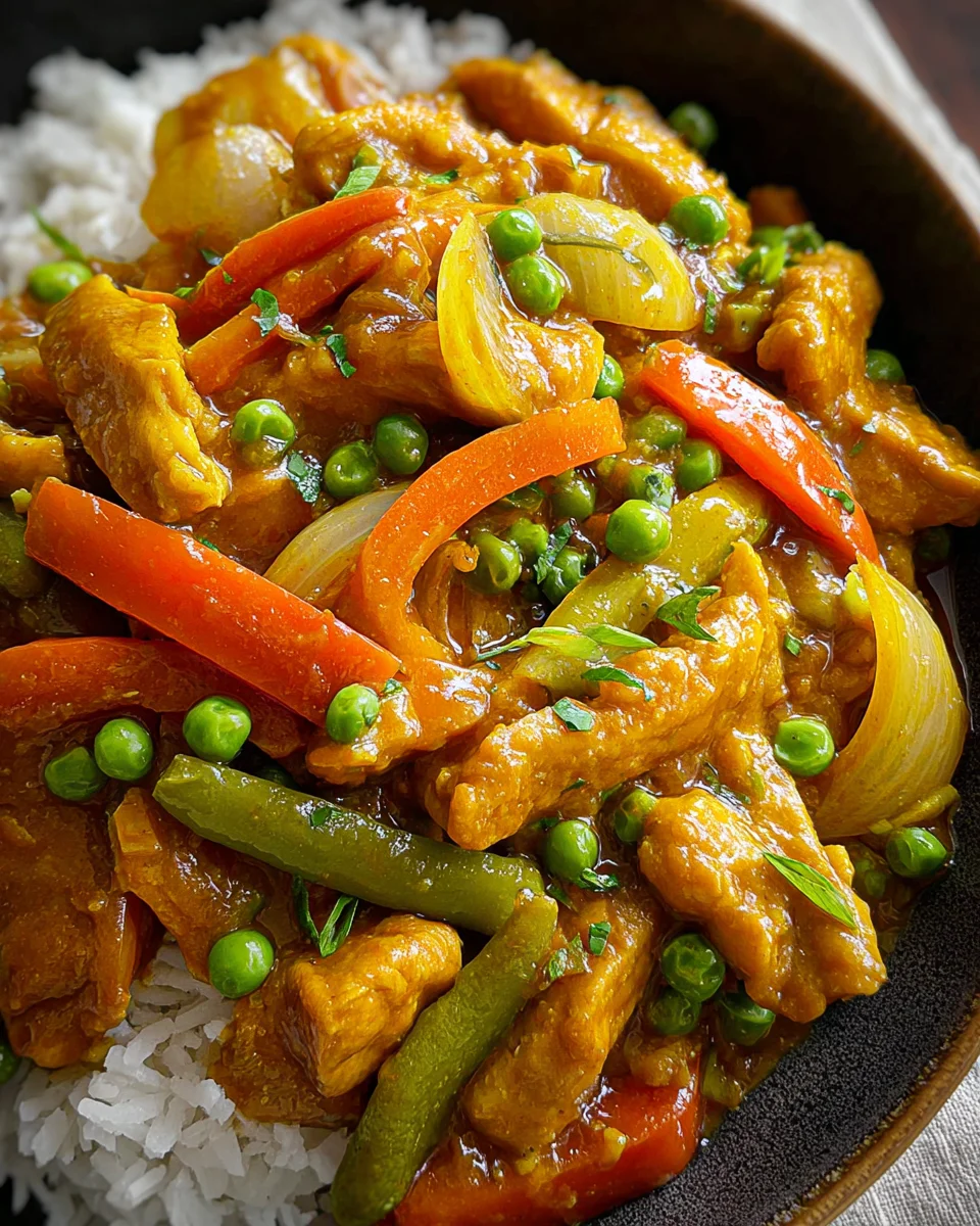 Chinese Chicken Curry