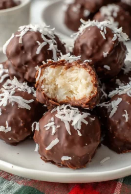 Chocolate Coconut Cream Balls