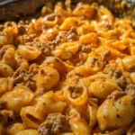 Creamy Beef and Shells