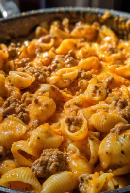 Creamy Beef and Shells