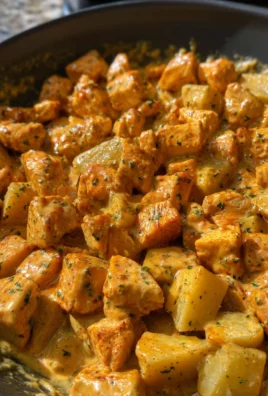 Creamy Cajun Chicken & Potatoes