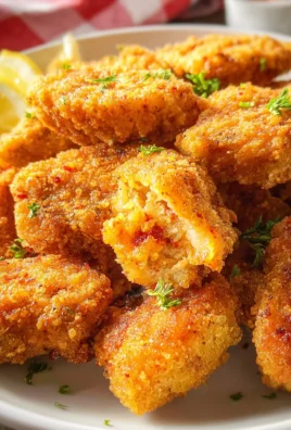 Fried Catfish Nuggets