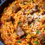 Giouvetsi (Greek Beef Stew with Orzo)