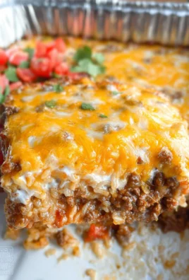 Ground Beef and Rice Casserole