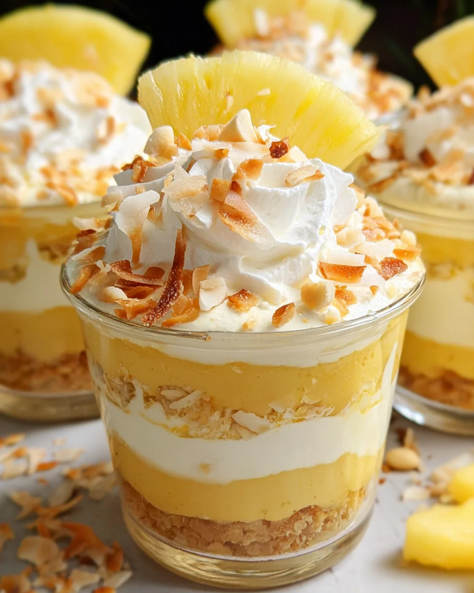 Hawaiian Dream Dessert Cups
