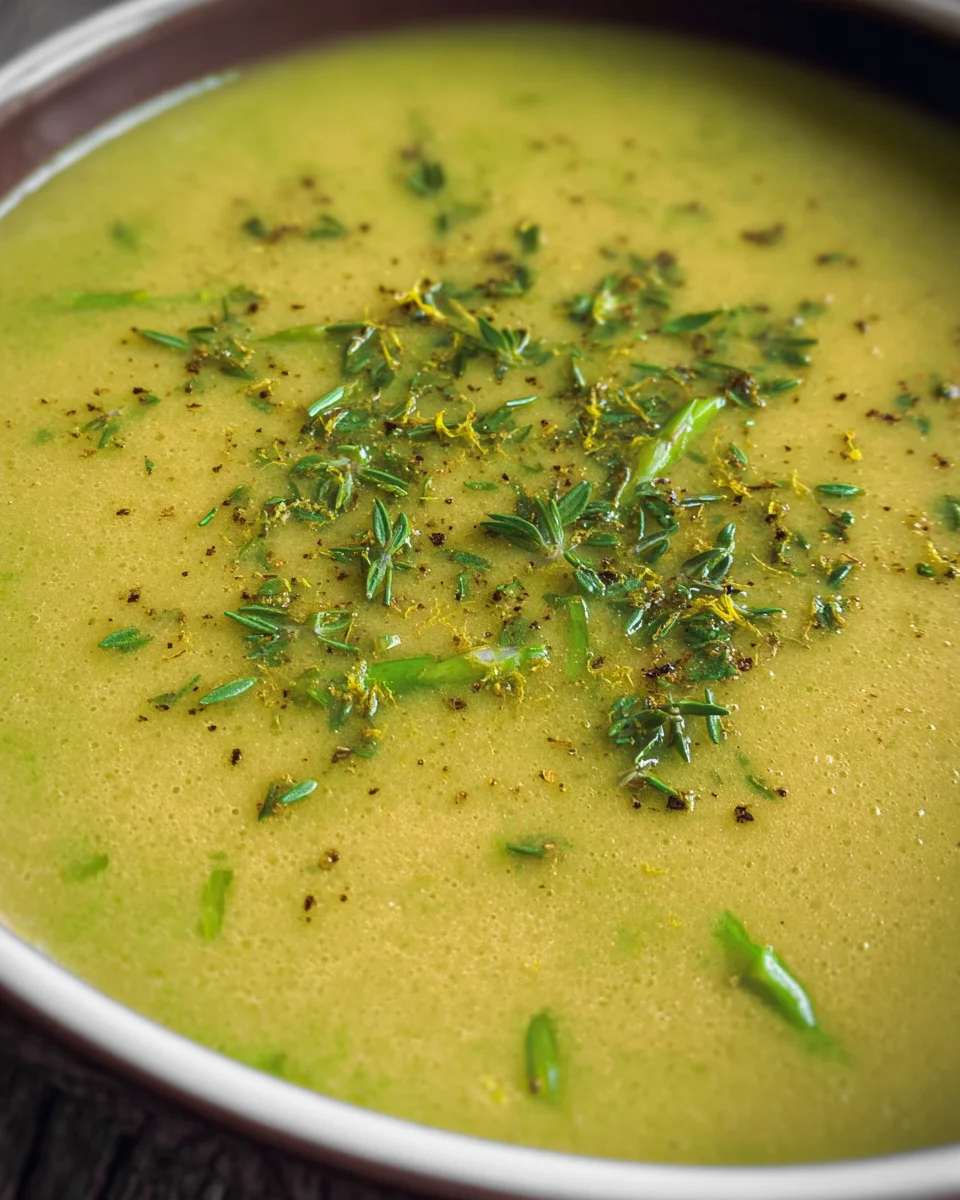 Instant Pot Asparagus Soup