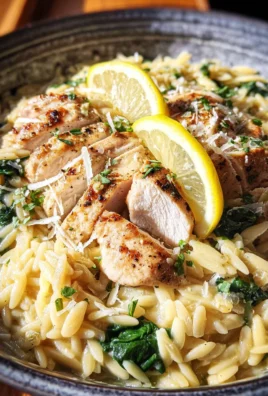 Lemon Chicken Orzo