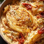 Marry Me Melting Cabbage with Creamy Tuscan Sauce