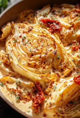 Marry Me Melting Cabbage with Creamy Tuscan Sauce