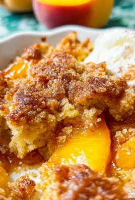 Peach Cobbler With Canned Peaches