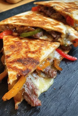 Pepper Steak Quesadillas