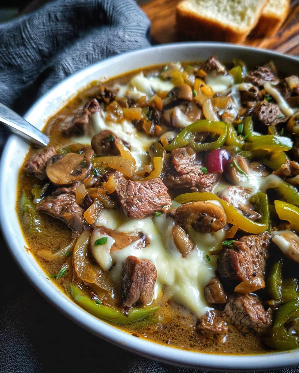 Philly Cheesesteak Stew