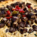 Smoked Queso with Steak Bites