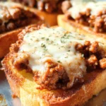 Texas Toast Sloppy Joes