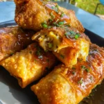 Texas Twinkies Egg Rolls with Spicy Honey