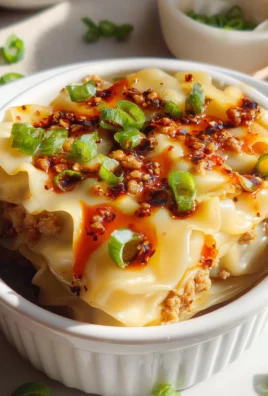 Viral Dumpling Lasagna